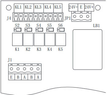 JTY-BK724吸氣式感煙火災(zāi)探測器端子圖